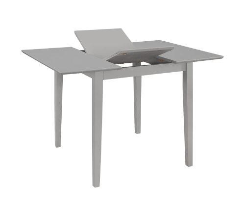 Juego de muebles de comedor 3 piezas MDF gris