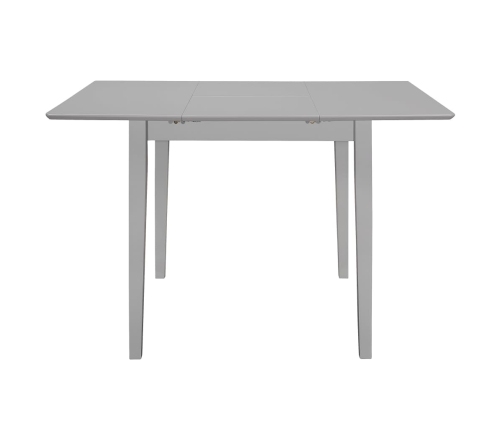 Juego de muebles de comedor 3 piezas MDF gris