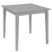 Juego de muebles de comedor 3 piezas MDF gris