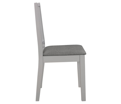 Juego de muebles de comedor 3 piezas MDF gris