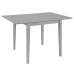 Juego de muebles de comedor 5 piezas MDF gris