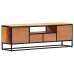 Mueble para TV de madera maciza reciclada 120x30x40 cm