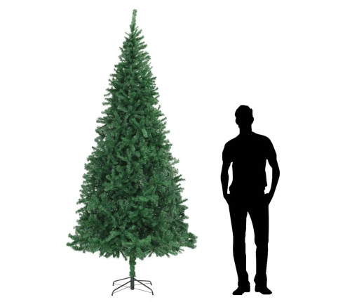 Árbol de Navidad artificial verde 300 cm