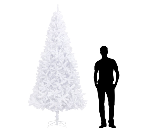 Árbol de Navidad artificial blanco 300 cm