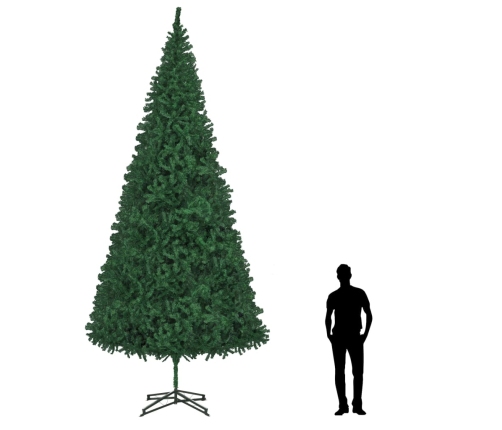 Árbol de Navidad artificial verde 500 cm