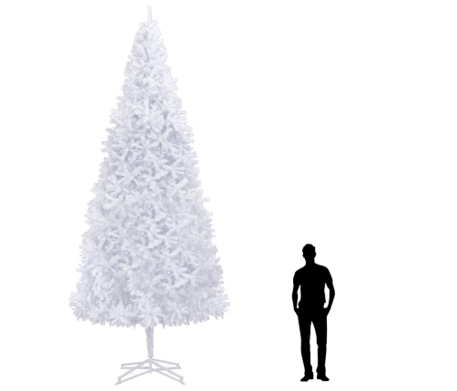 Árbol de Navidad artificial blanco 500 cm