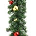 Guirnalda de Navidad decorada con bolas 20 m