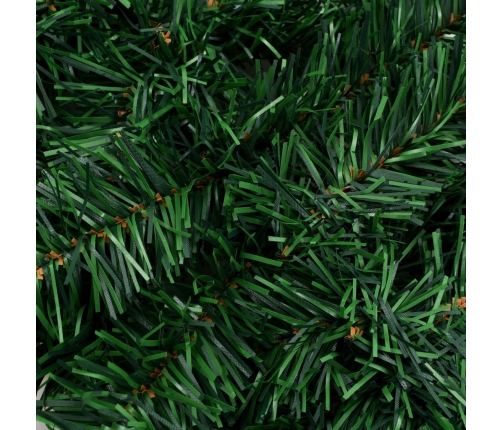 Guirnaldas de Navidad 4 unidades PVC verde 270 cm