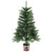 Árbol de Navidad artificial hojas realistas verde 65 cm