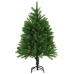 Árbol de Navidad artificial hojas realistas verde 120 cm