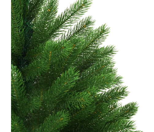 Árbol de Navidad artificial hojas realistas verde 120 cm