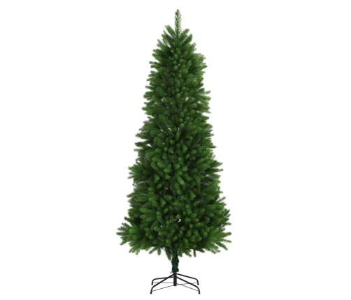 Árbol de Navidad artificial hojas realistas verde 240 cm