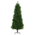 Árbol de Navidad artificial hojas realistas verde 240 cm