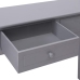 Mesa consola de madera gris 90x30x77 cm