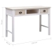 vidaXL Mesa consola de madera 110x45x76 cm