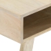 Mesa de centro de madera maciza de mango 100x60x40 cm