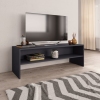 vidaXL Mueble para TV madera contrachapada gris 120x40x40 cm