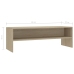 Mueble de TV madera contrachapada roble Sonoma 120x40x40cm