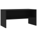 Mueble para TV madera contrachapada negro 80x40x40 cm