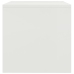 vidaXL Mesitas de noche 2 uds madera contrachapada blanco 40x30x30 cm