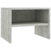 vidaXL Mesita de noche madera contrachapada gris hormigón 40x30x30 cm