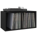 Caja para discos de vinilo madera contrachapada negro71x34x36cm