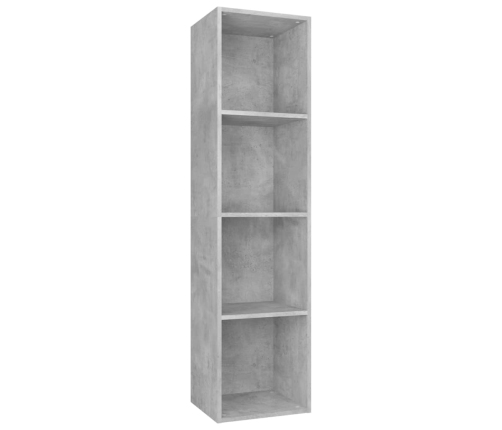 vidaXL Estantería de libros/mueble TV madera contrachapada 36x30x143cm