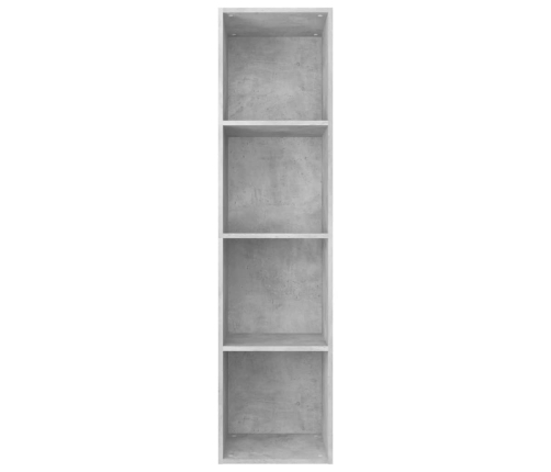 vidaXL Estantería de libros/mueble TV madera contrachapada 36x30x143cm