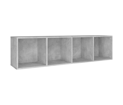 vidaXL Estantería de libros/mueble TV madera contrachapada 36x30x143cm