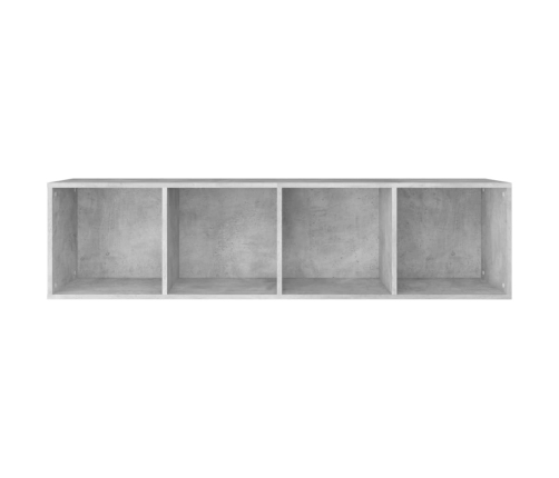 vidaXL Estantería de libros/mueble TV madera contrachapada 36x30x143cm