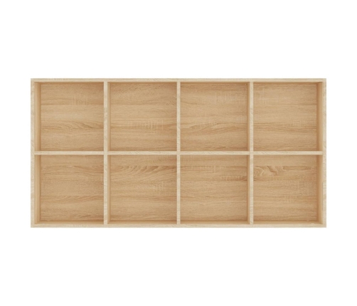 Estantería/Aparador madera contrachapada roble 66x30x97,8 cm