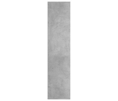 vidaXL Estantería/Aparador madera contrachapada gris 66x30x130 cm