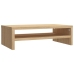 vidaXL Soporte de monitor madera contrachapada roble sonoma 42x24x13cm