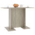 vidaXL Mesa de comedor madera contrachapada roble sonoma 110x60x75cm