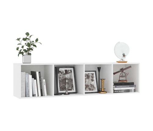 vidaXL Estantería/mueble para TV blanco 143x30x36 cm