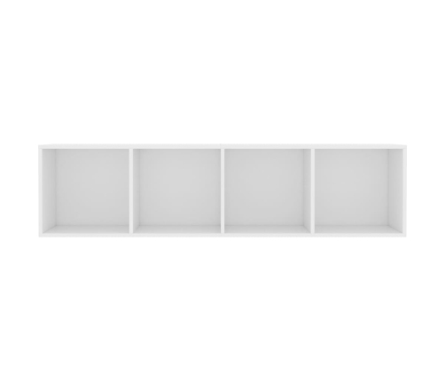 vidaXL Estantería/mueble para TV blanco 143x30x36 cm