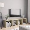 vidaXL Estantería/mueble de TV roble Sonoma 143x30x36 cm