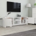 Mueble para TV madera contrachapada blanco 120x30x37,5 cm