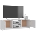 Mueble para TV madera contrachapada blanco 120x30x37,5 cm