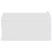 Mesitas noche flotante 2 uds contrachapada blanco 40x30x15 cm