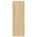 Estantes pared madera contrachapada color roble 104x20x58,5 cm