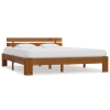 vidaXL Estructura cama con cabecero madera pino marrón miel 160x200 cm