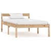 vidaXL Estructura de cama de madera maciza de pino 90x200 cm