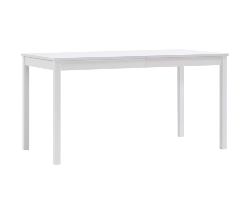 Conjunto de comedor 7 piezas madera de pino blanco