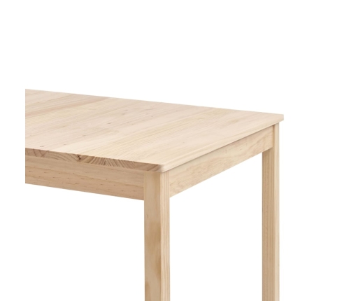 Conjunto de comedor 9 piezas madera de pino