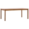 vidaXL Mesa de comedor de madera de pino marrón miel 180x90x73 cm