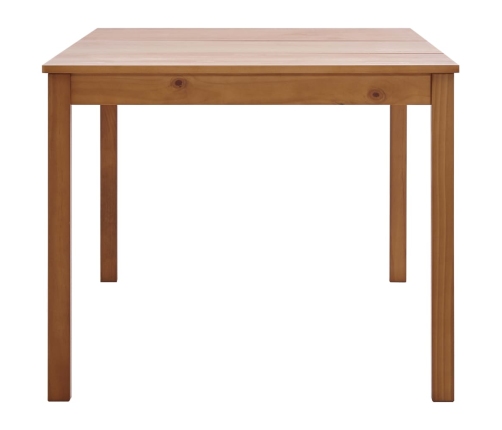 vidaXL Mesa de comedor de madera de pino marrón miel 180x90x73 cm