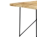 Mesa de comedor de madera maciza de mango 180x90x76 cm