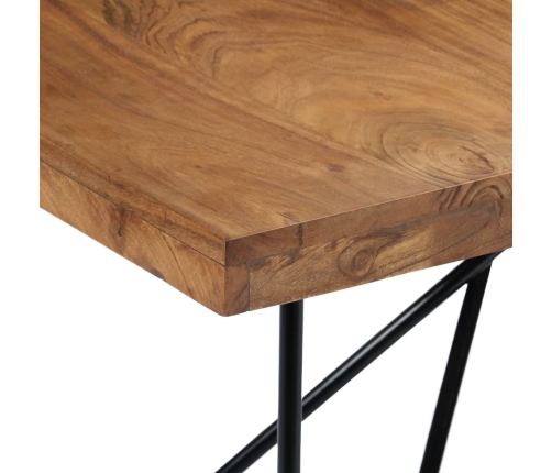 Mesa de comedor de madera maciza de acacia 180x90x76 cm