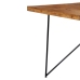 Mesa de comedor de madera maciza de acacia 180x90x76 cm